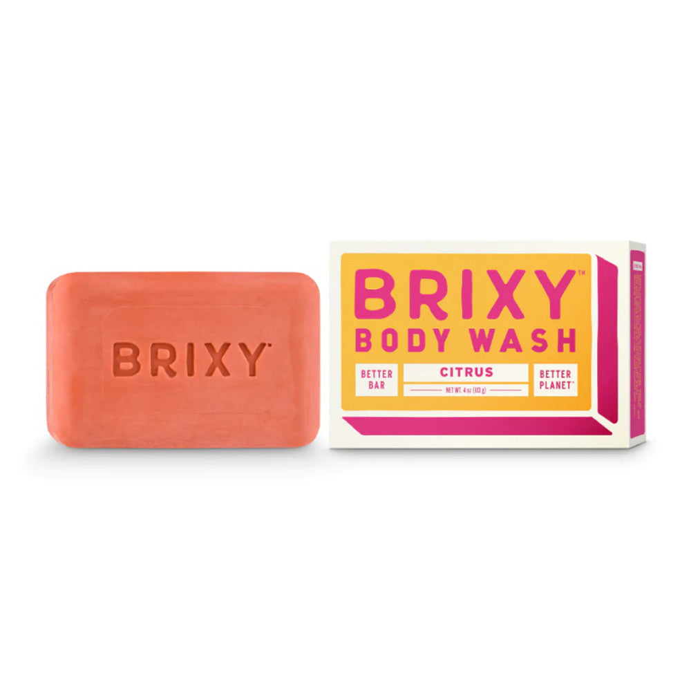 Brixy Body Wash Bar, Citrus, 4 Oz